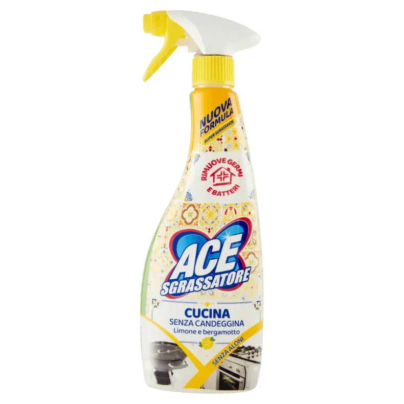 ACE SGRASSATORE CUCINA LIMONE E BERGAMOTTO 500 ML