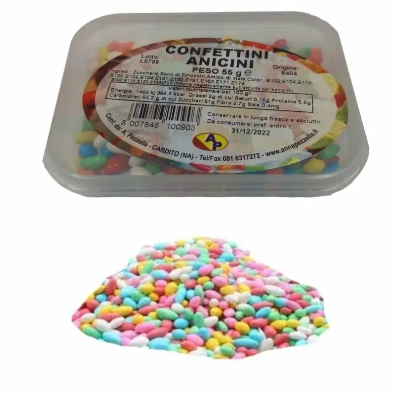 ANNA PEZZELLA CONFETTINI ANICI 55 G