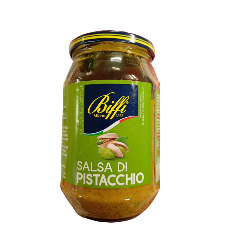 SALSA DI PISTACCHIO BIFFI 480 GR