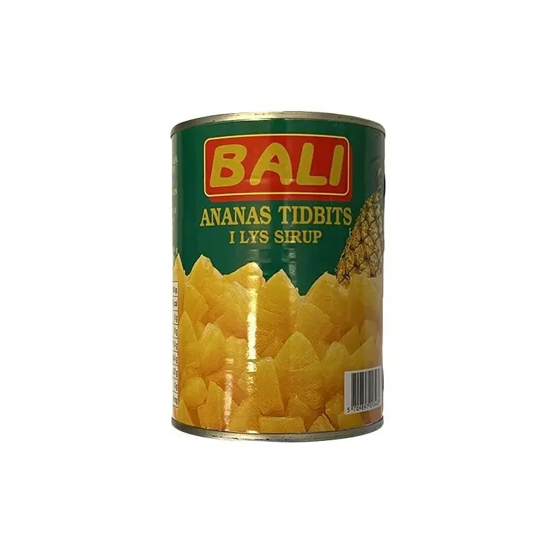 BALI ANANAS TIDBITS I LYS SIRUP 3,035 KG