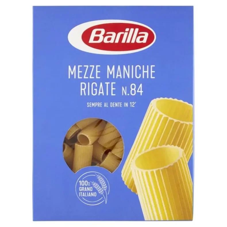 BARILLA MEZZE MANICHE RIGATE N.84 500 G