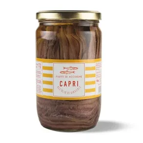 CAPRI FILETTI DI ACCIUGHE ALL'OLIO DI GIRASOLE 720 G