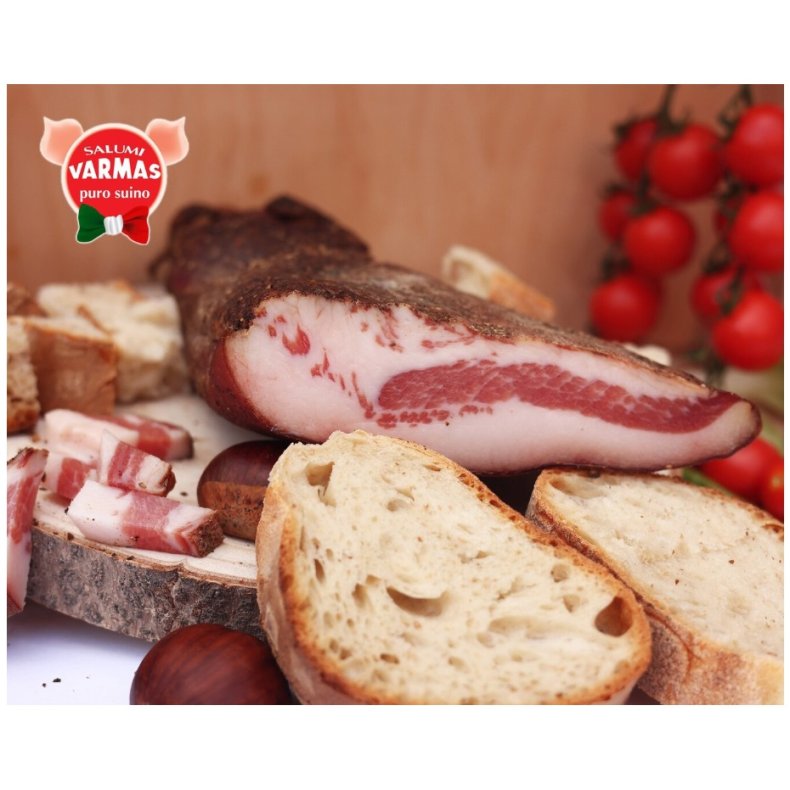 GUANCIALE AL PEPE VARMAS 1 KG