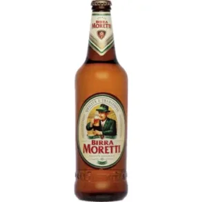 BIRRA MORETTI 660 ML + PANT A GLASS