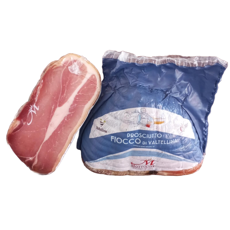 MOTTOLINI PROSCIUTTO FIOCCO DI VALTELLINA 1/2 S.V. AL KG