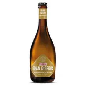 PERONI GRAN RISERVA PURO MALTO 500 ML + PANT A GLASS