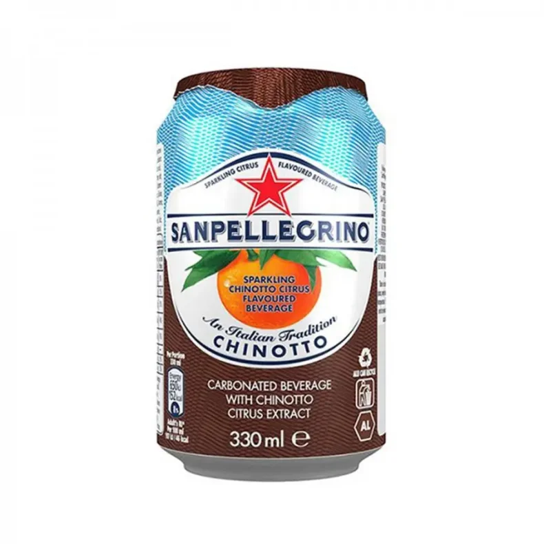 SANPELLEGRINO CHIN&Ograve; 330 ML + PANT A ALLUMINIUM