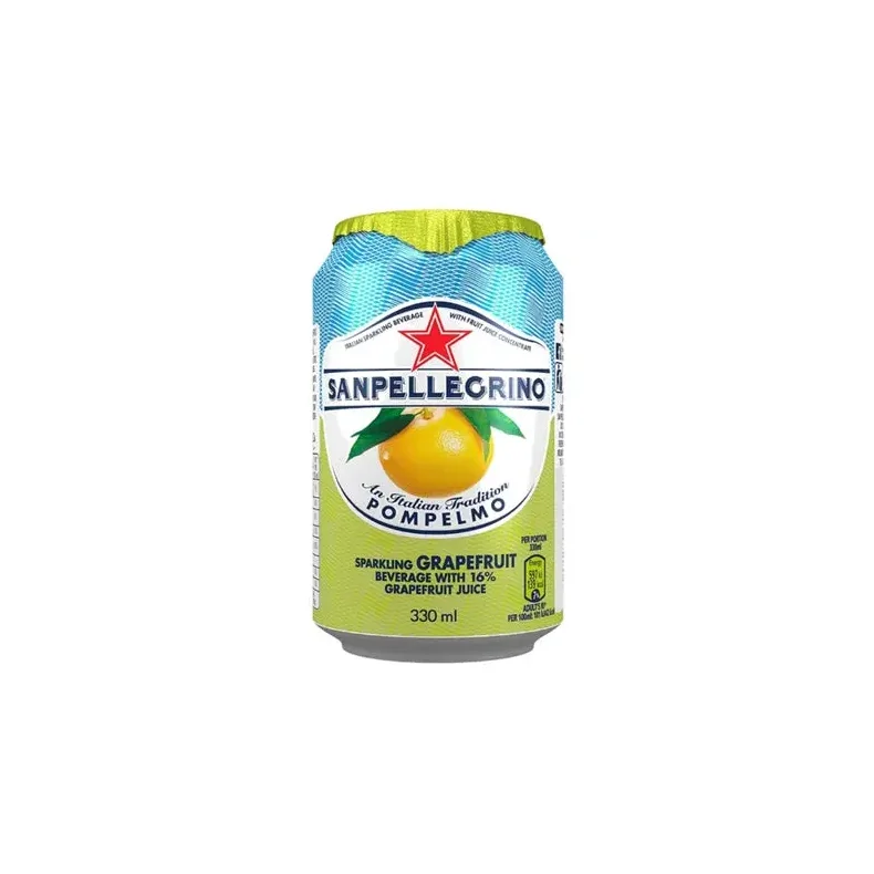 SANPELLEGRINO POMPELMO 330 ML + PANT A ALLUMINIUM