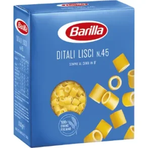 BARILLA DITALI LISCI N.45 500 G