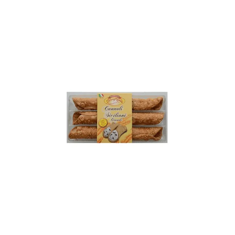 BISCOTTIFICIO DOMENICO MASCOLO CANNOLI SICILIANI GRANDI 160 G