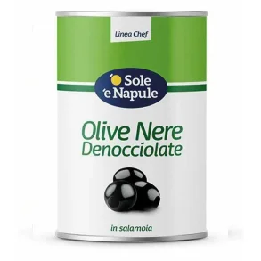 'O SOLE 'E NAPULE OLIVE NERE DENOCCIOLATE 4,1KG