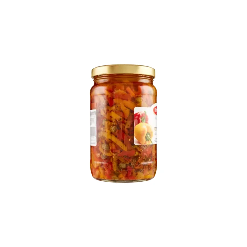 I GUSTOSI ITALIAN FOOD PEPERONI ALLA CASALINGA IN OLIO DI SEMI DI GIRASOLE 2,9 KG