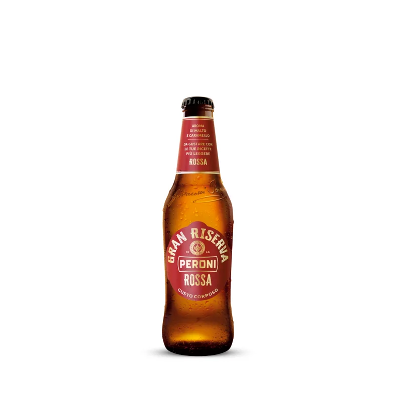 PERONI GRAN RISERVA ROSSA 330 ML + PANT A GLASS