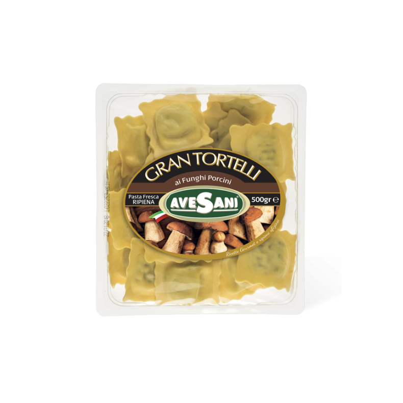 GRAN TORTELLI AI FUNGHI PORCINI 500 GR