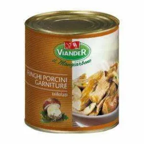 VIANDER FUNGHI PORCINI GUARNITURE 800G